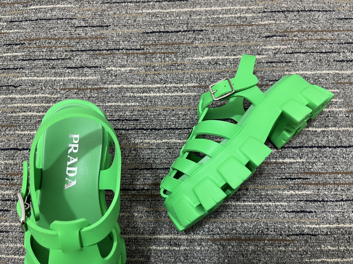 Women P*rada Top Quality Sandals