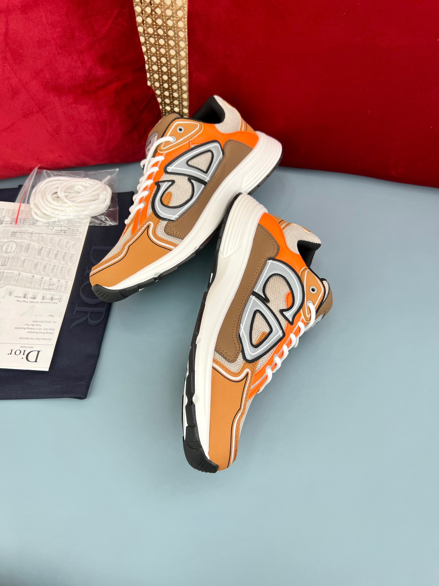 Men Women D*ior b30 Top Sneaker