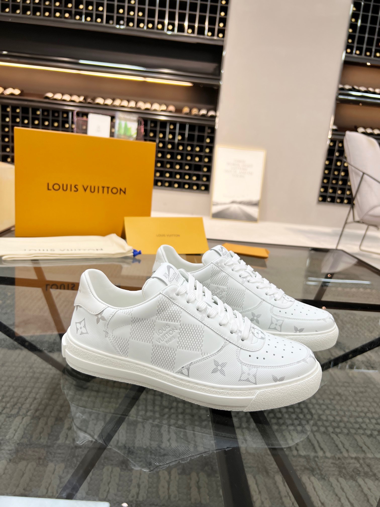 Men L*ouis V*uitton Top Sneaker