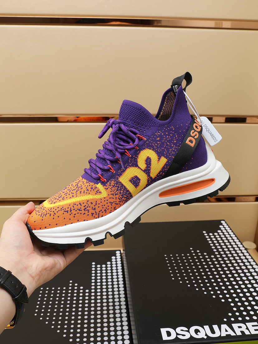 Men Women D*SQUARED2 match Top Sneaker