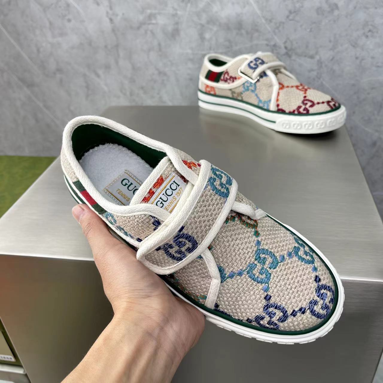 Men Women G*ucci Top Sneaker