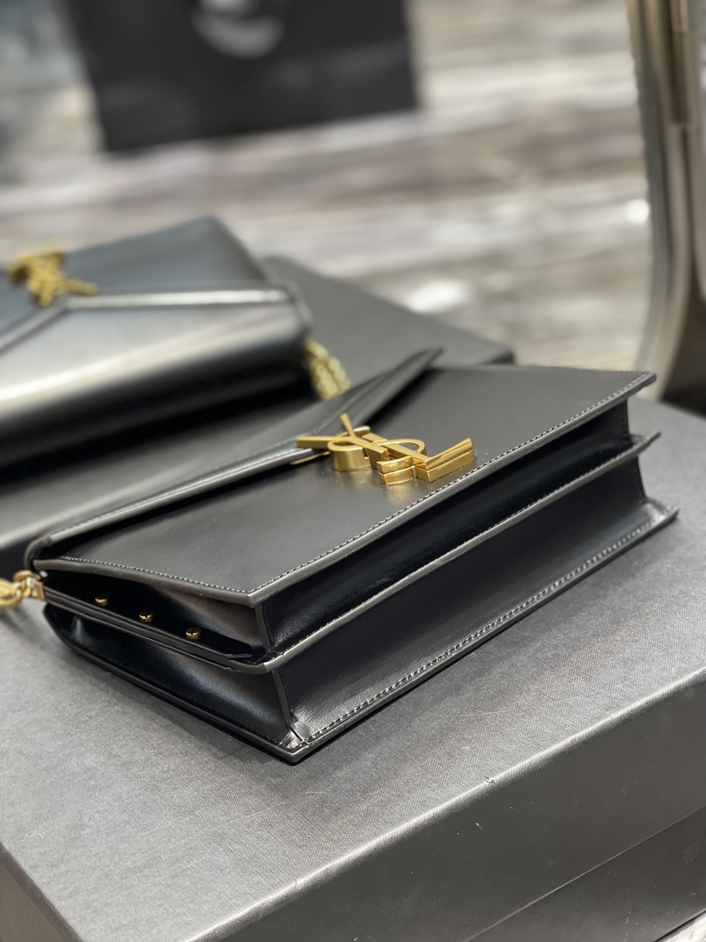 Y*SL Top Bag 22*16.5*5.5cm