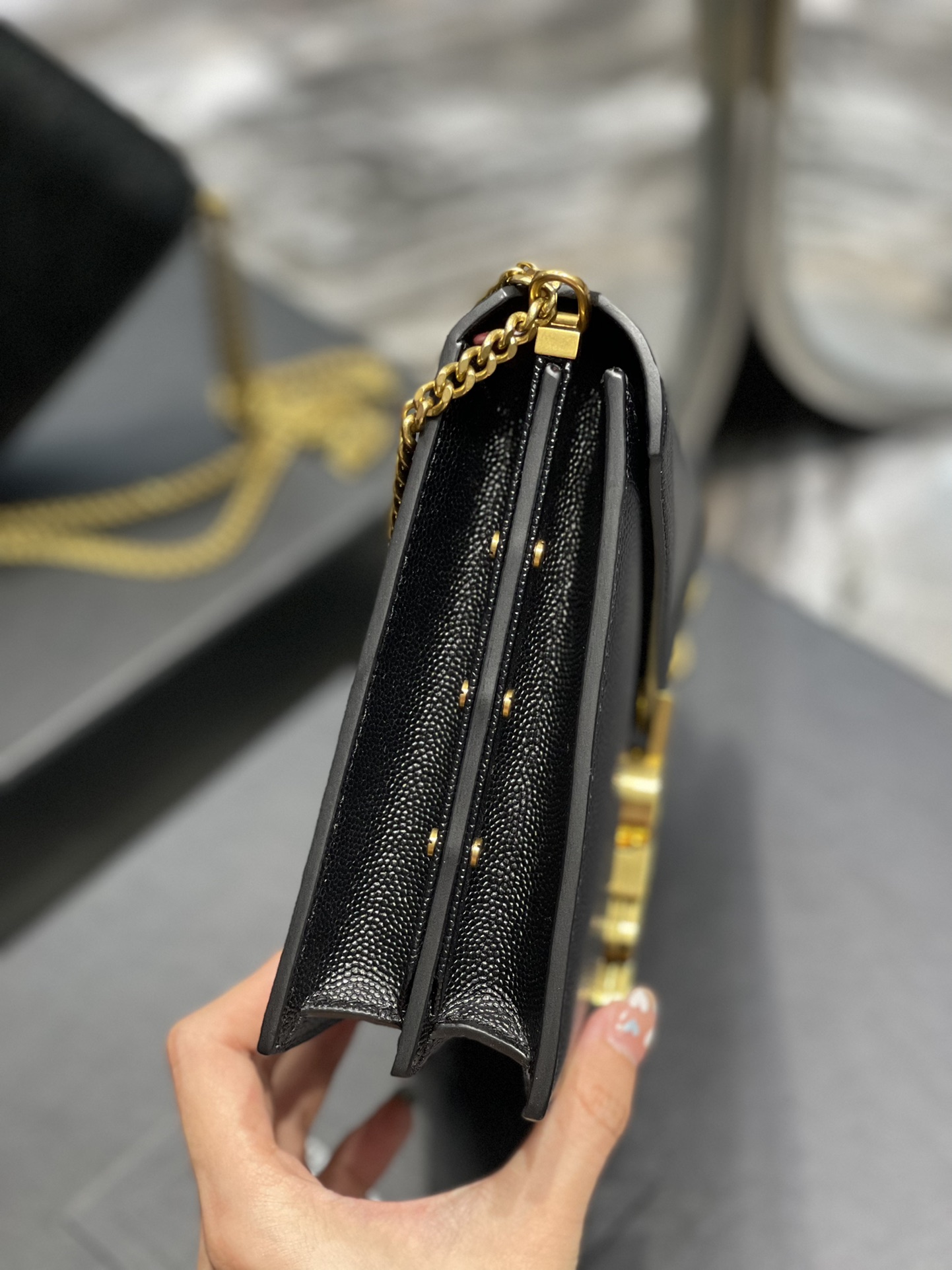 Y*SL Top Bag 22*16.5*5.5cm