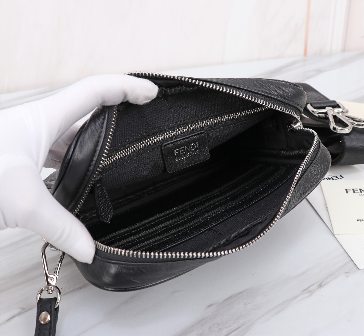 F*endi Bag Top Quality 23*16*5CM