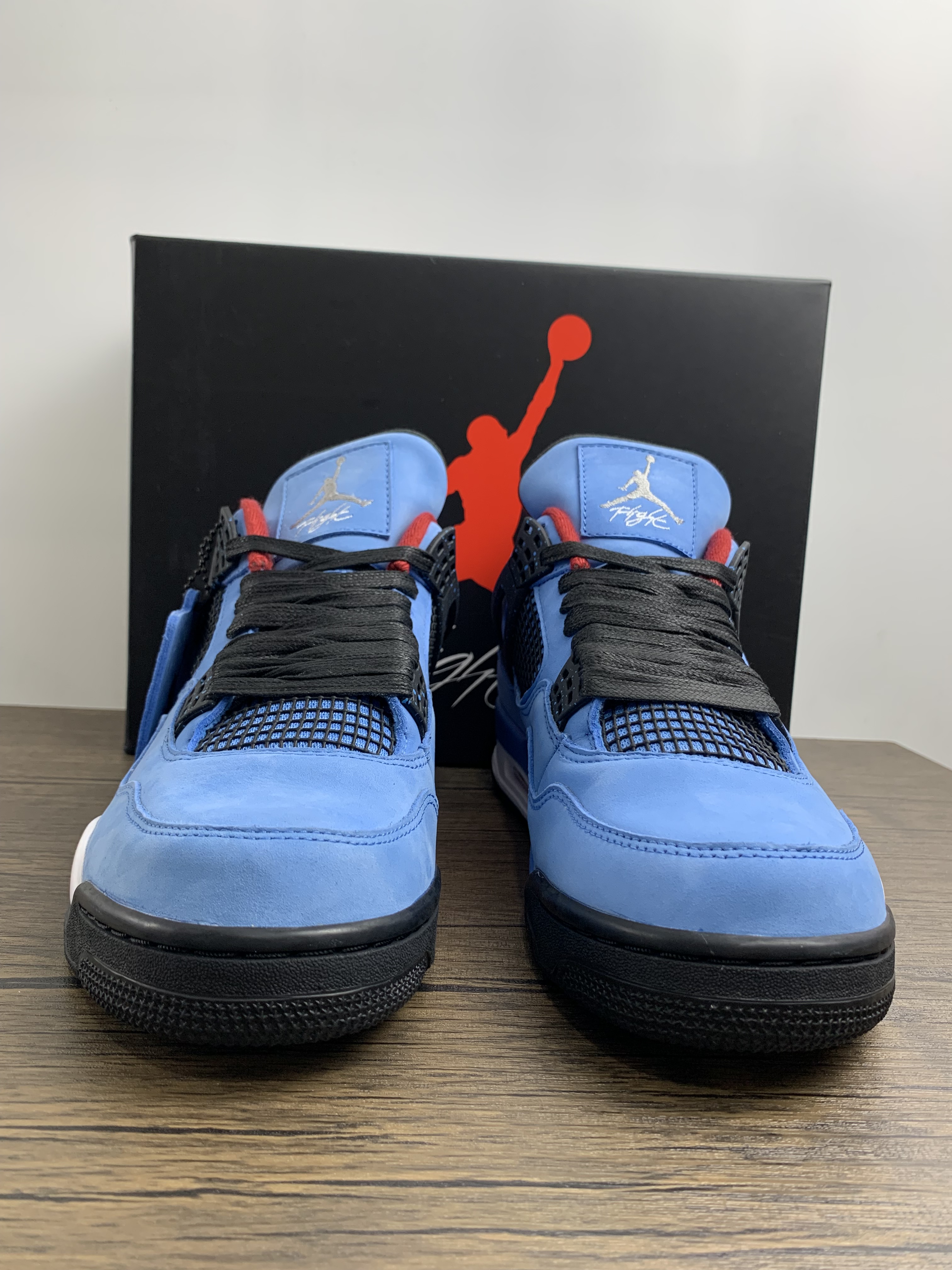 Travis Scott x Air Jordan 4 Houston Oilers 308497-406