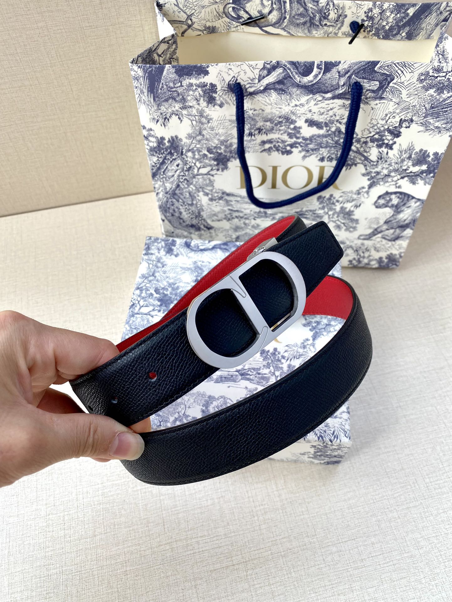 D*ior Belts Top Quality 35MM