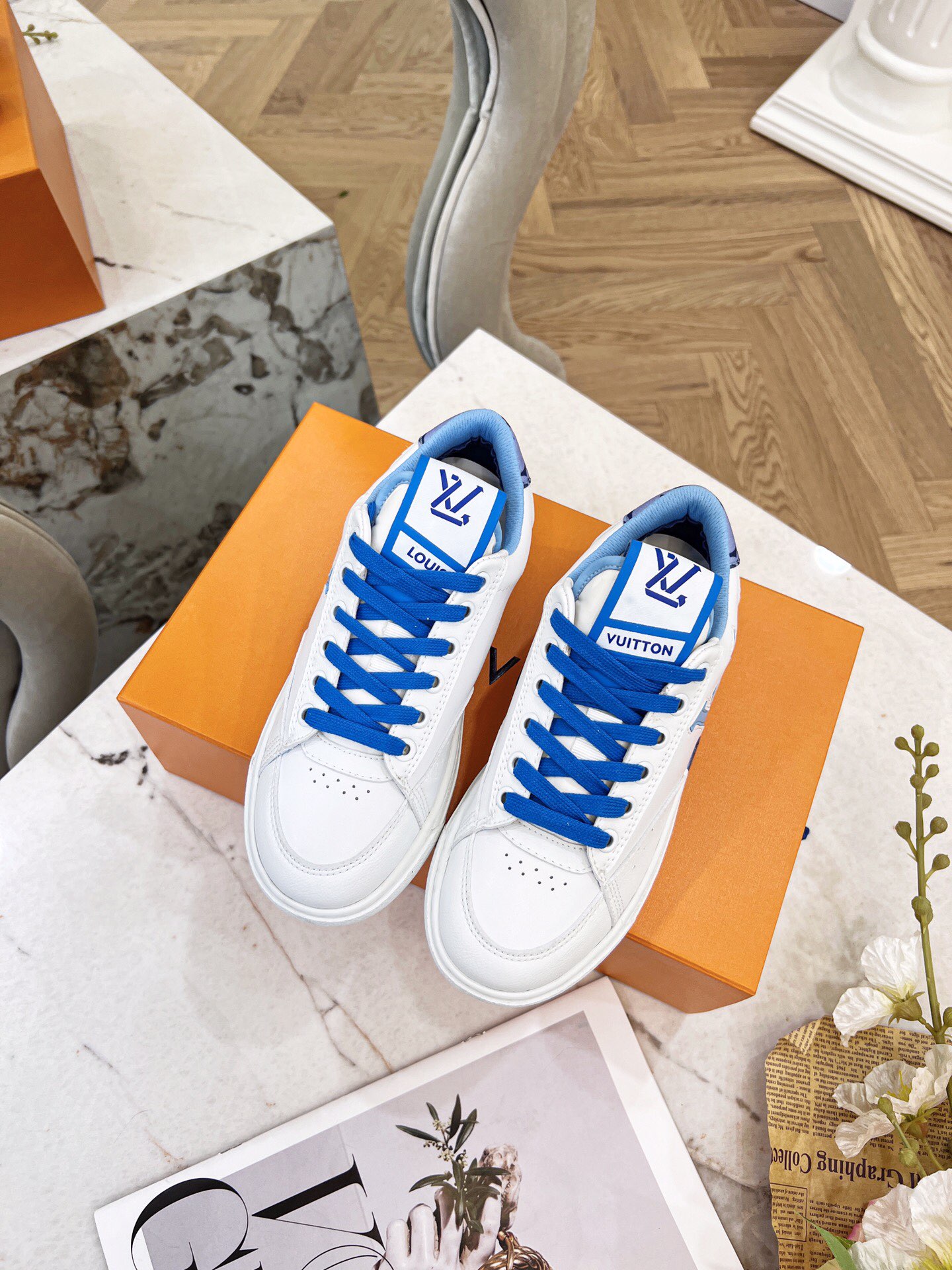 Men Women L*ouis V*uitton Top Sneaker