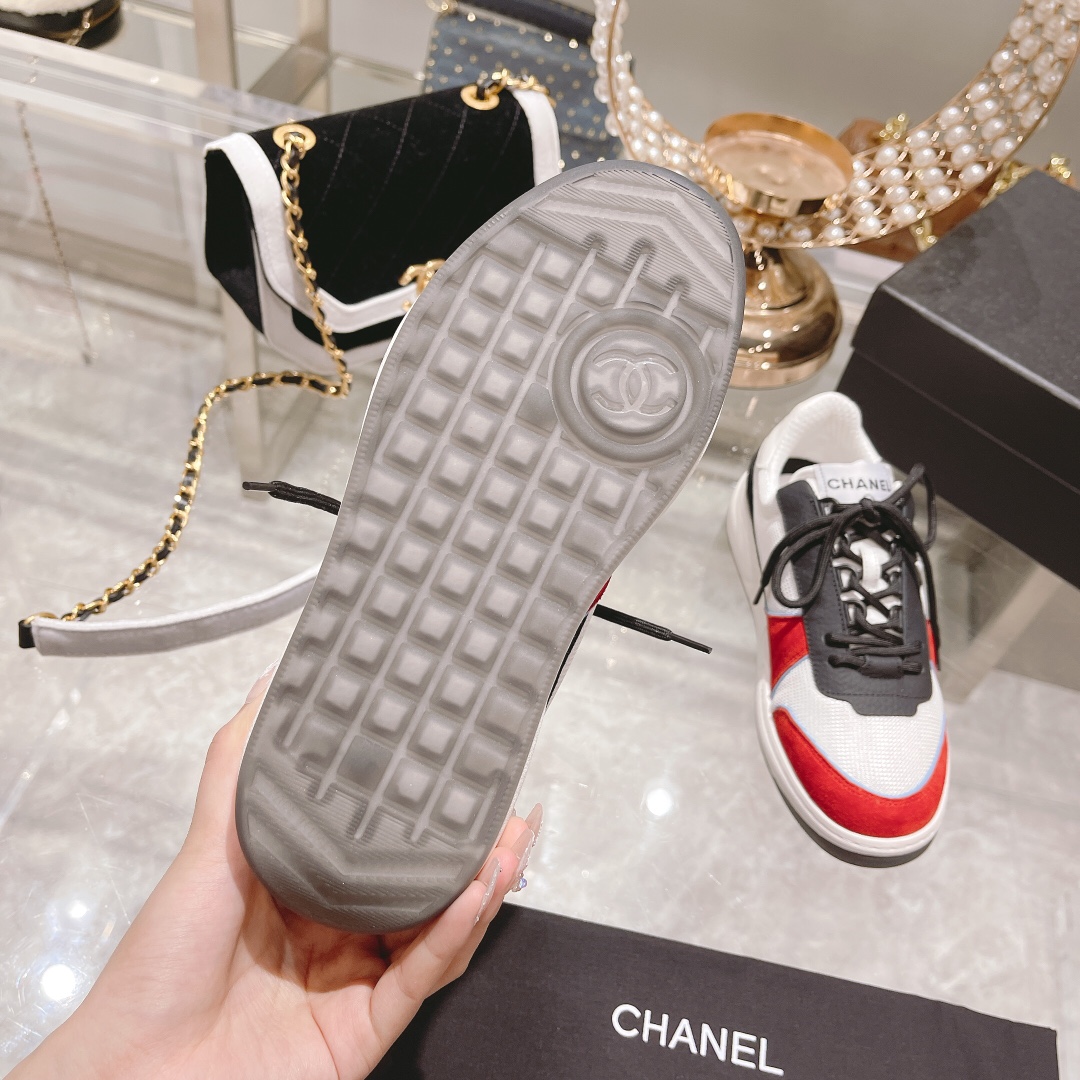 Women C*hanel Top Sneaker