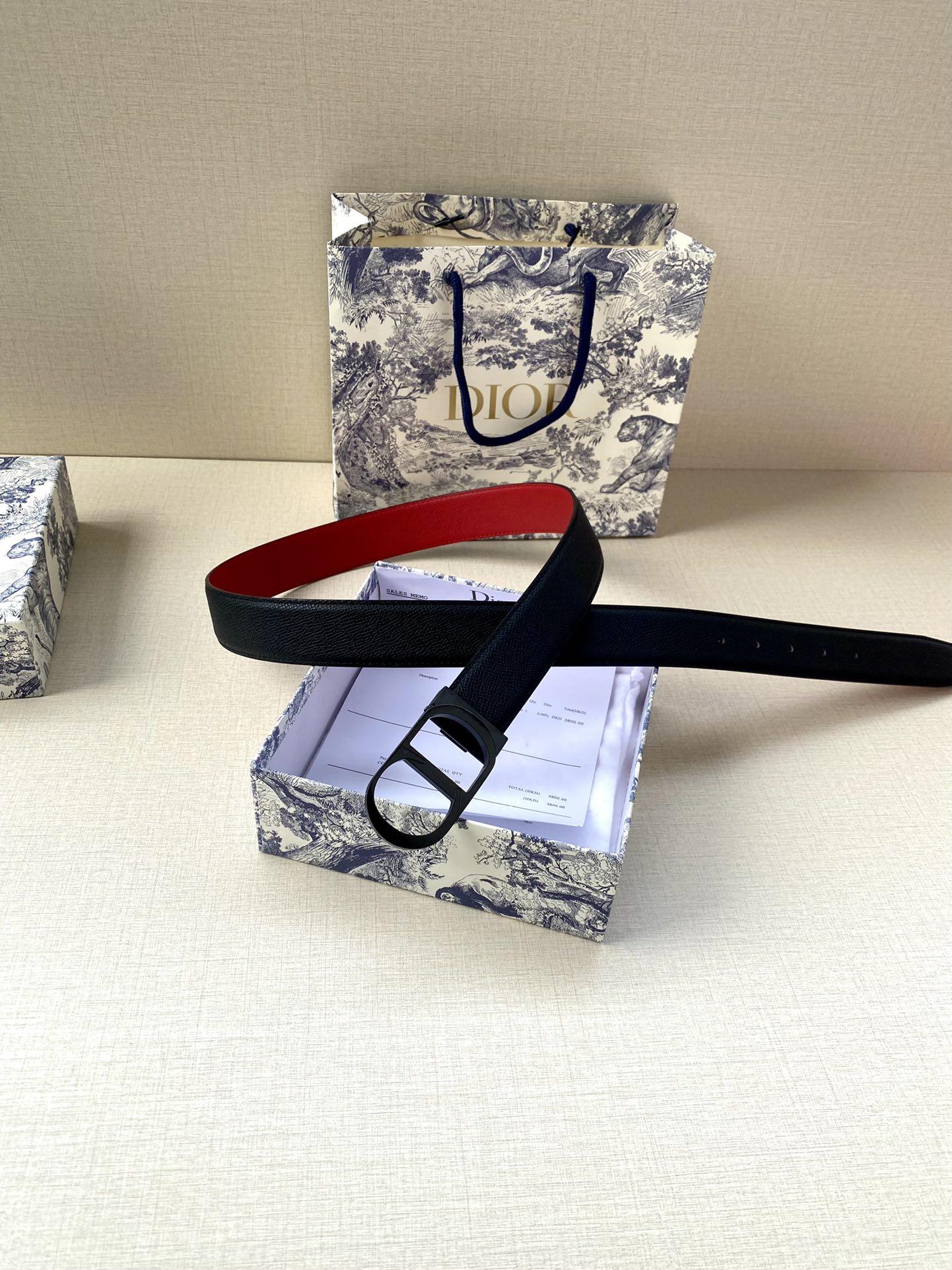 D*ior Belts Top Quality 35MM