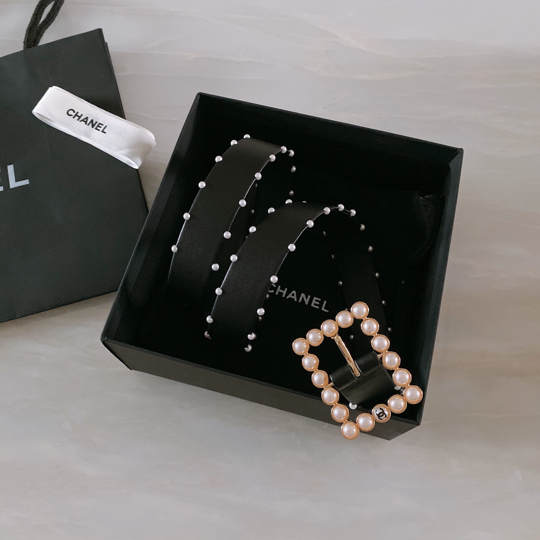 C*hanel Belts Top Quality 30MM