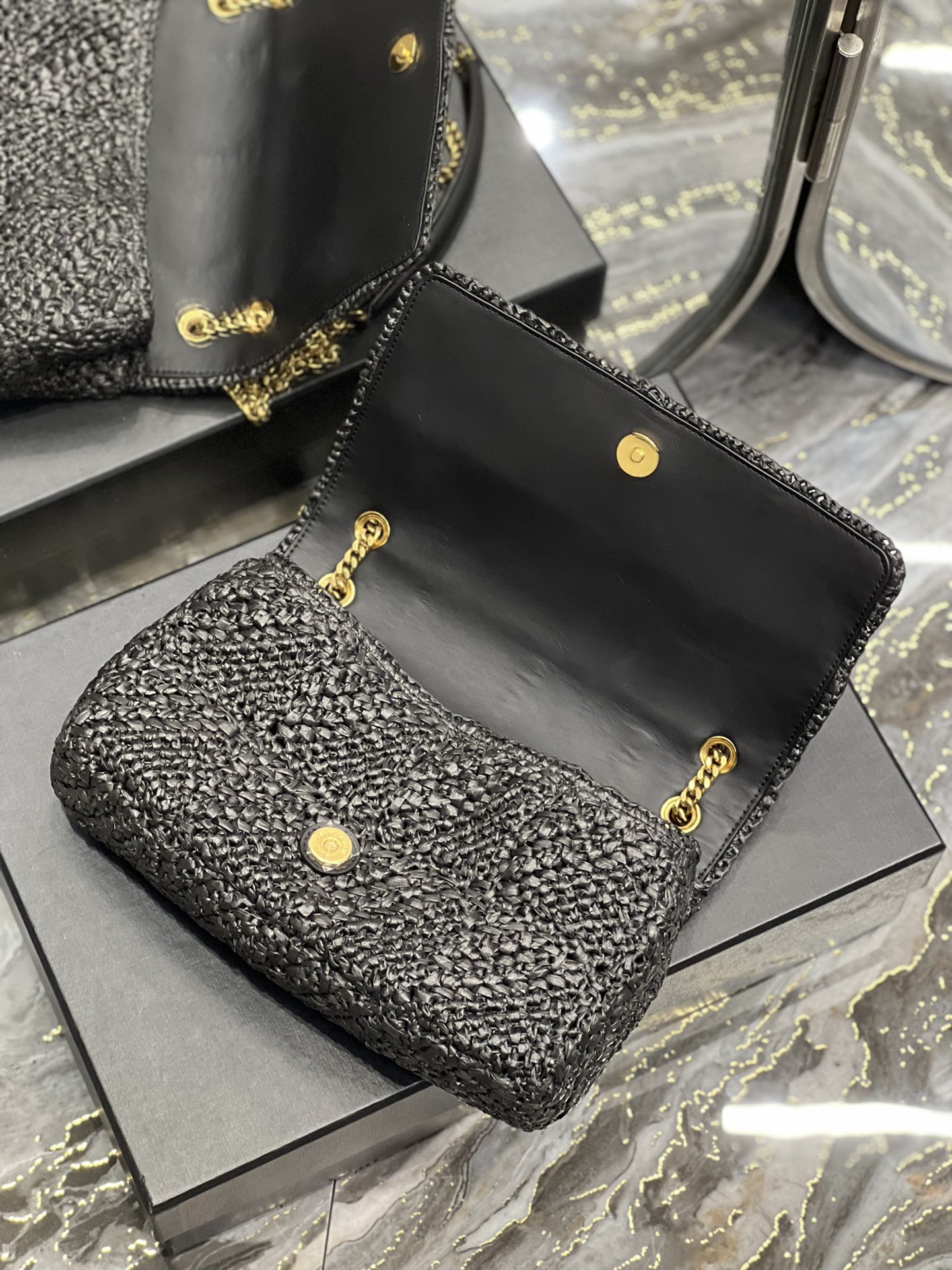 Y*SL Bag Top Quality 25*15*7.5CM