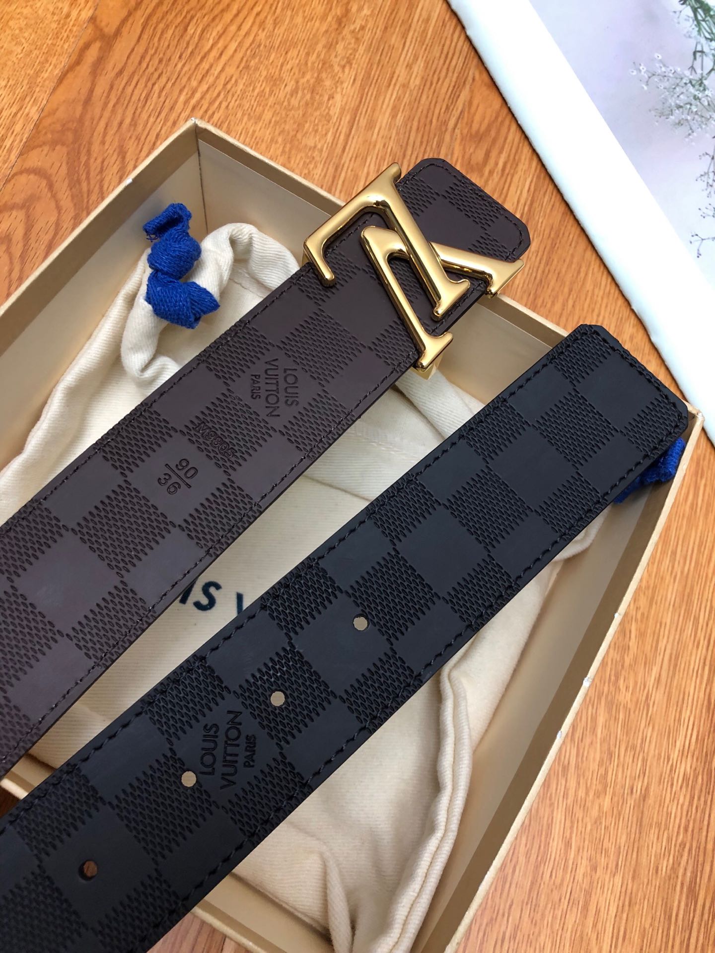 L*ouis V*uitton Belts Top Quality 40MM