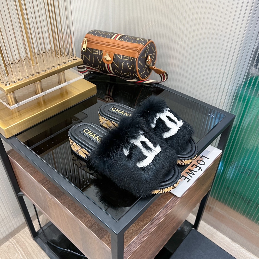 Women C*hanel Top Sandals