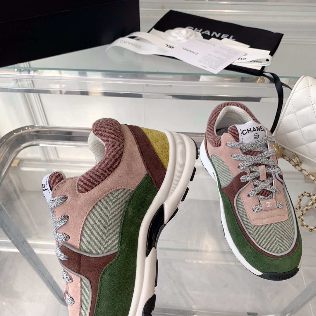 Women C*hanel Top Sneaker