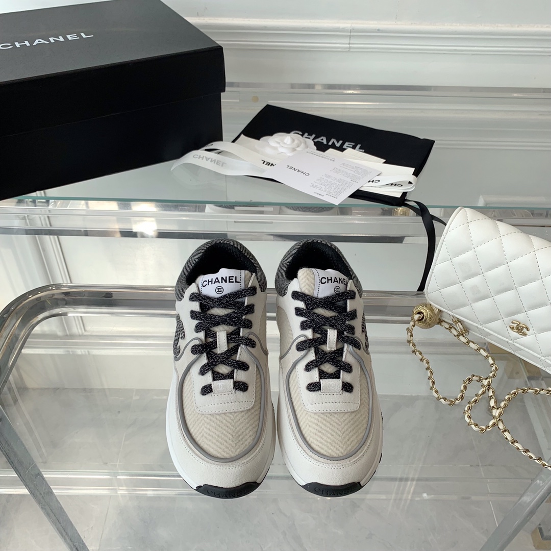 Women C*hanel Top Sneaker