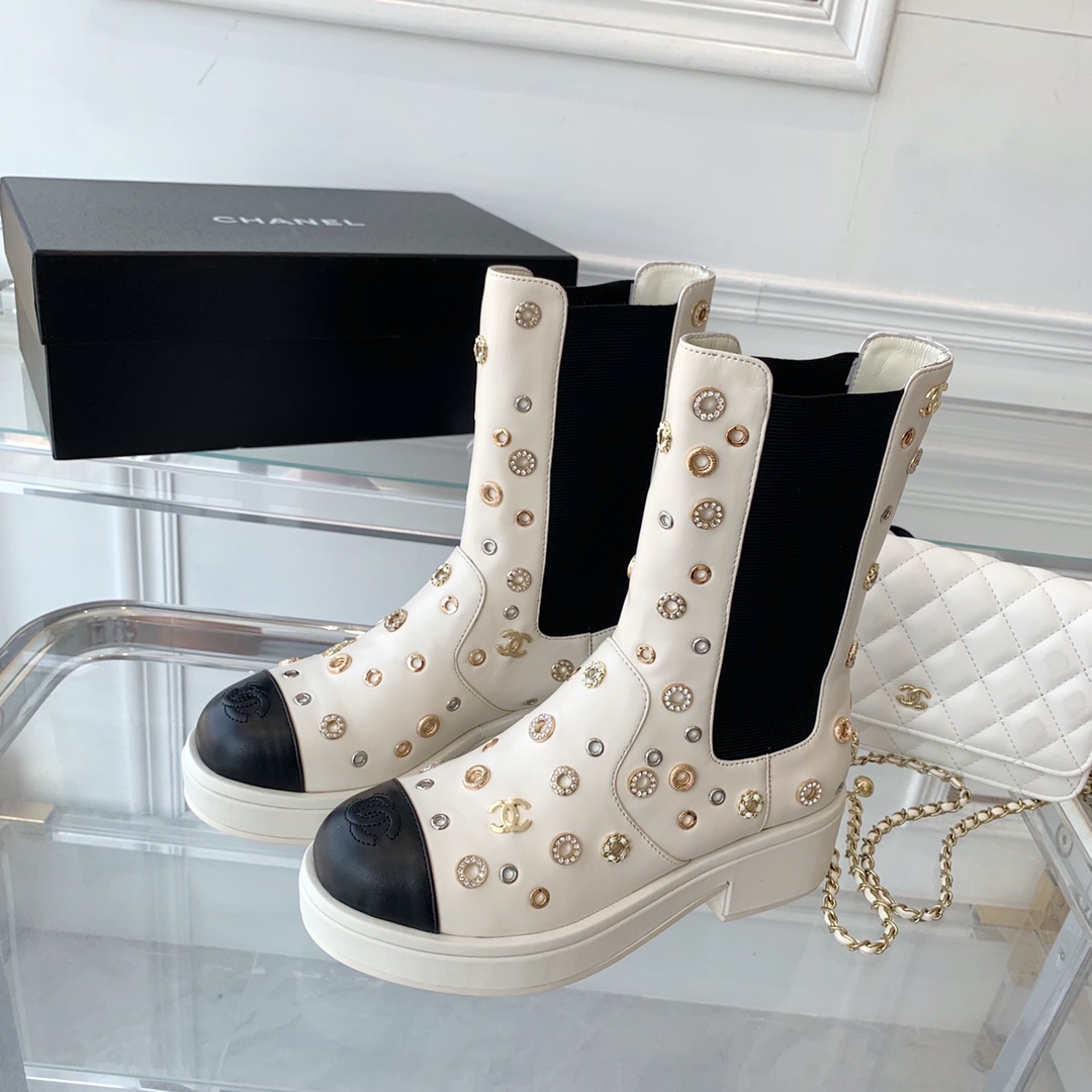 Women C*hanel Top Sneaker