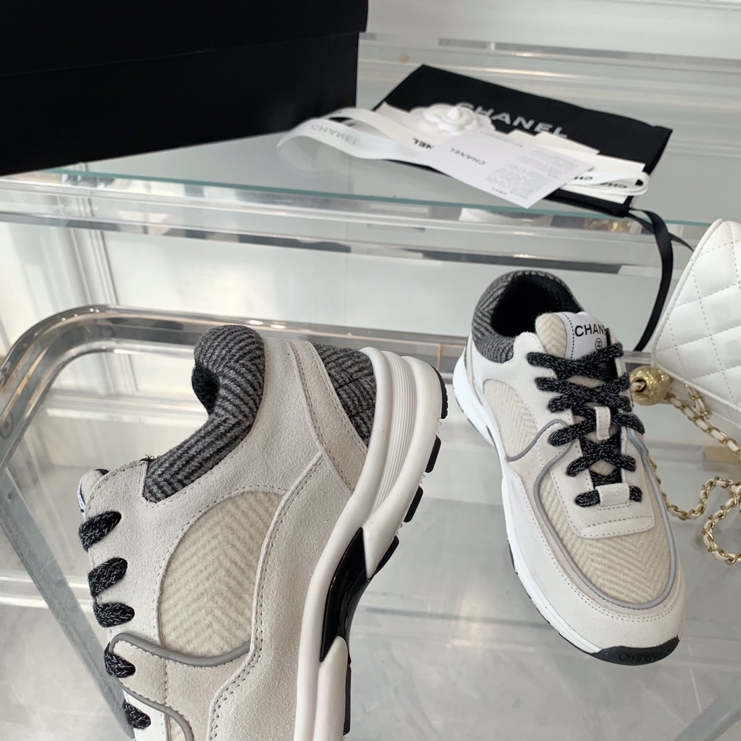 Women C*hanel Top Sneaker
