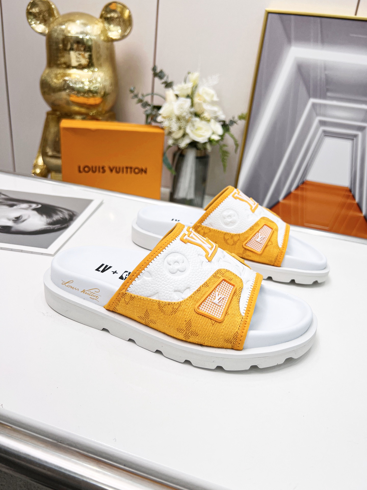 Men Women L*ouis V*uitton Slippers Maikesneakers