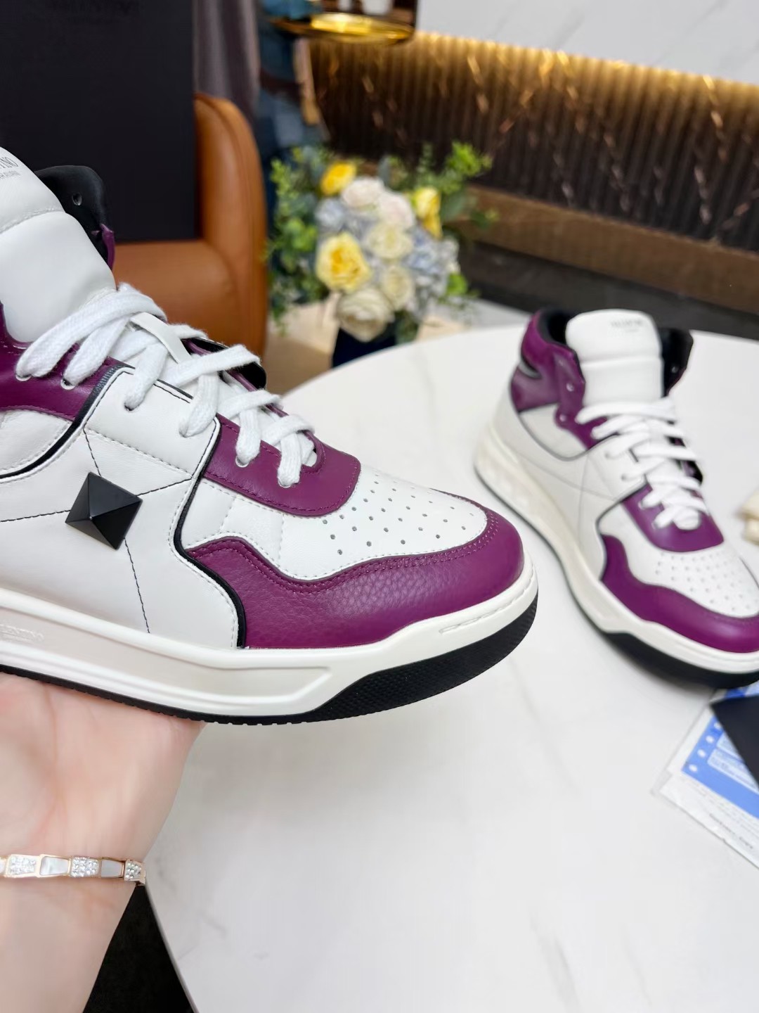 Women Men V*alentino Sneakers Maikesneakers