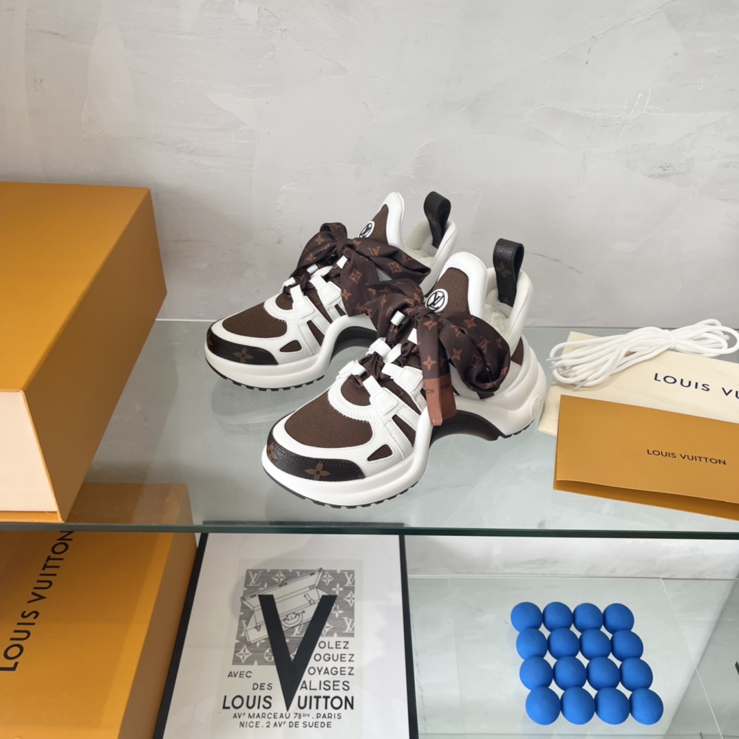 Women L*ouis V*uitton Top Sneaker Sneakers Maikesneakers