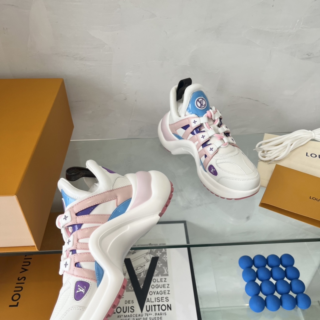 Women L*ouis V*uitton Top Sneaker Sneakers Maikesneakers