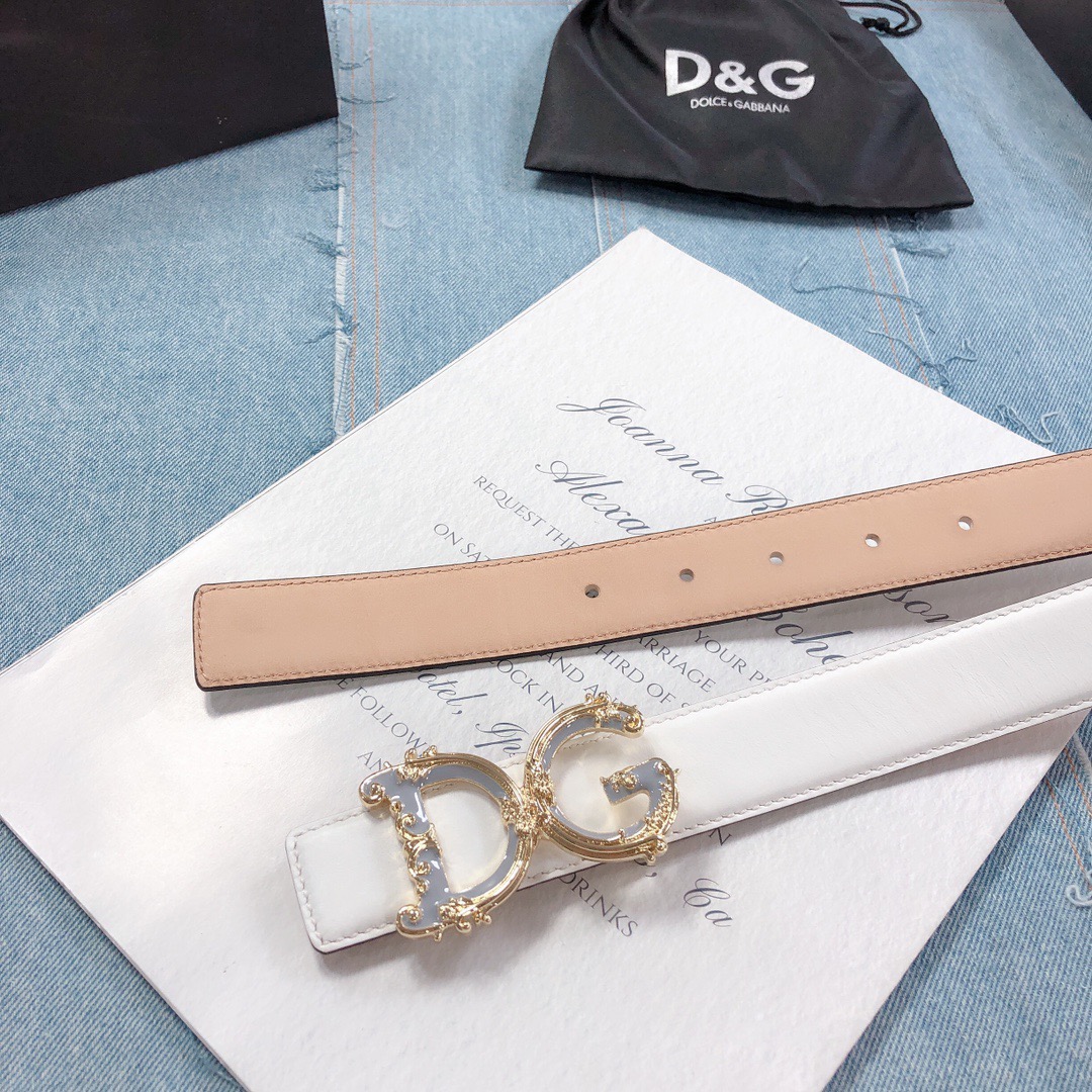 D&G Belts 30MM Maikesneakers