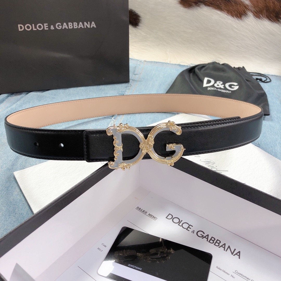 D&G Belts 30MM Maikesneakers