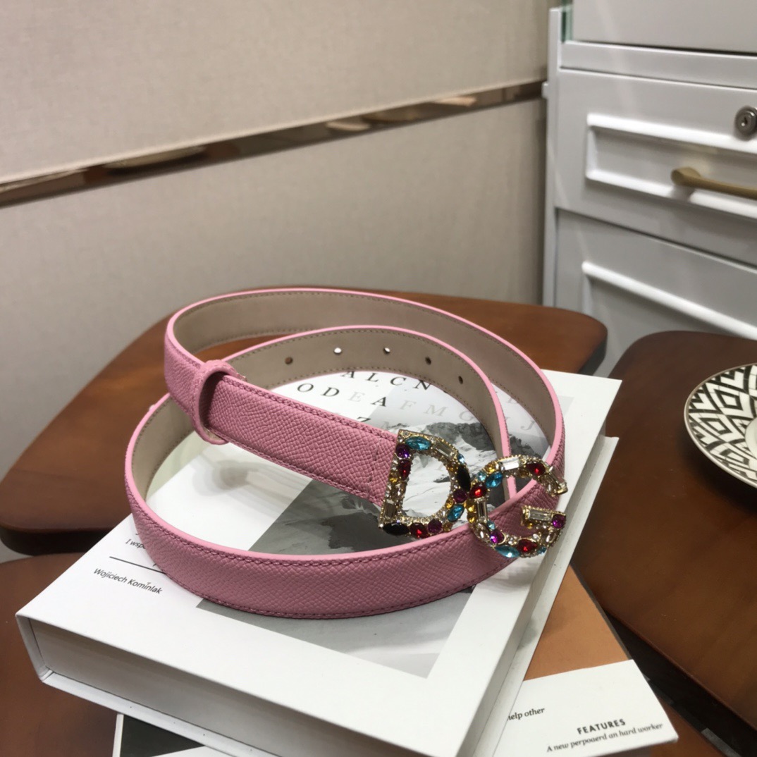 D&G Women Belts 25MM Maikesneakers