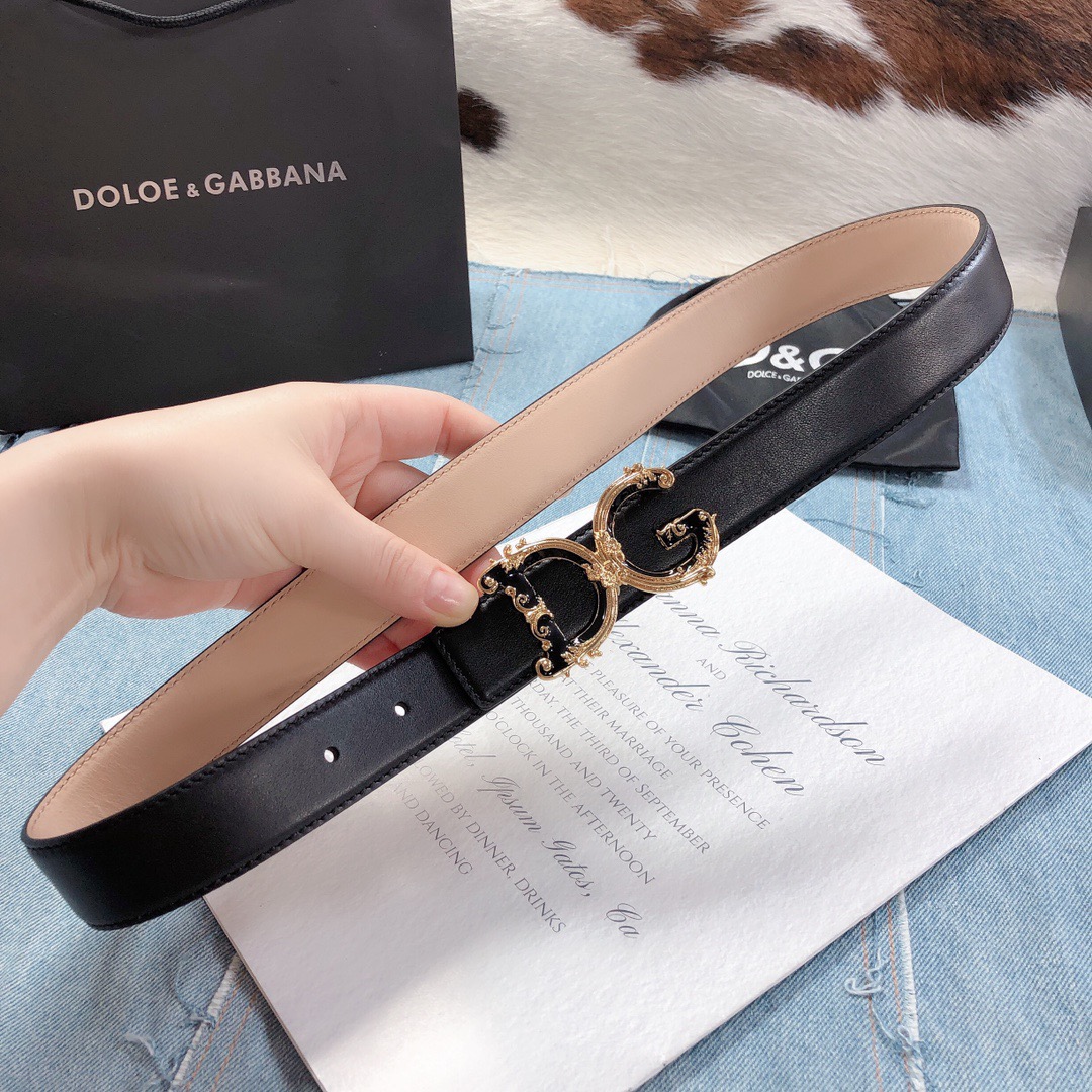 D&G Belts 30MM Maikesneakers