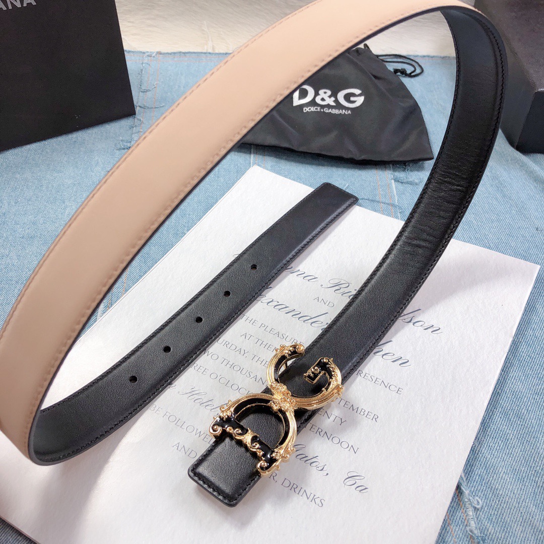D&G Belts 30MM Maikesneakers
