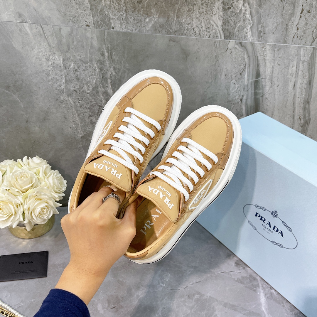 Men Women P*rada Top Sneaker ( )