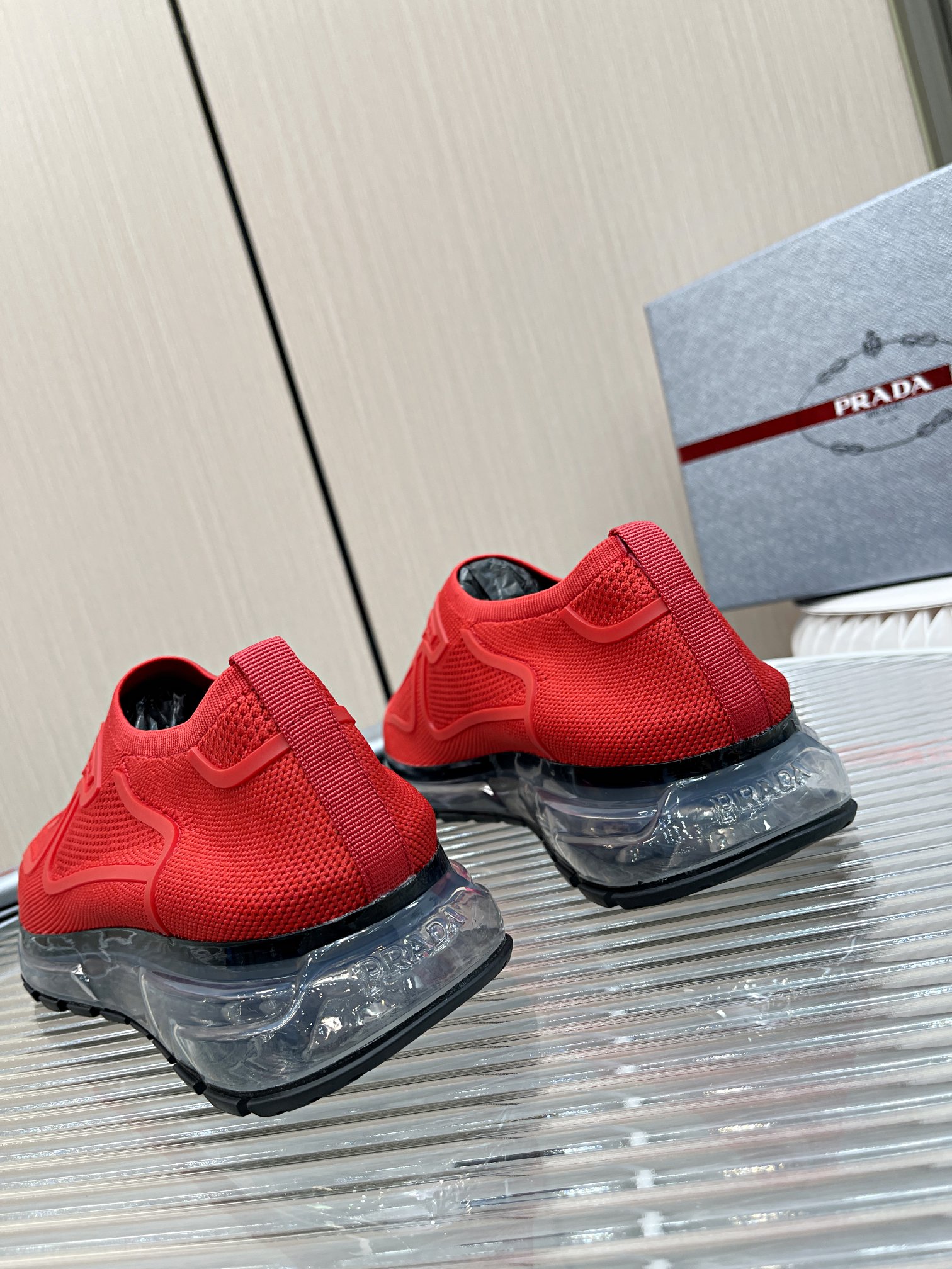 Men P*rada Top Sneaker （ ）