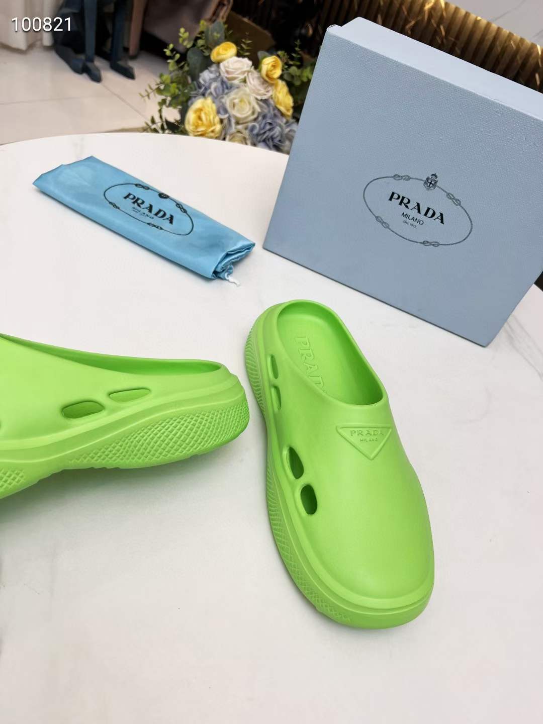 Men Women P*rada Top Slippers （ ）