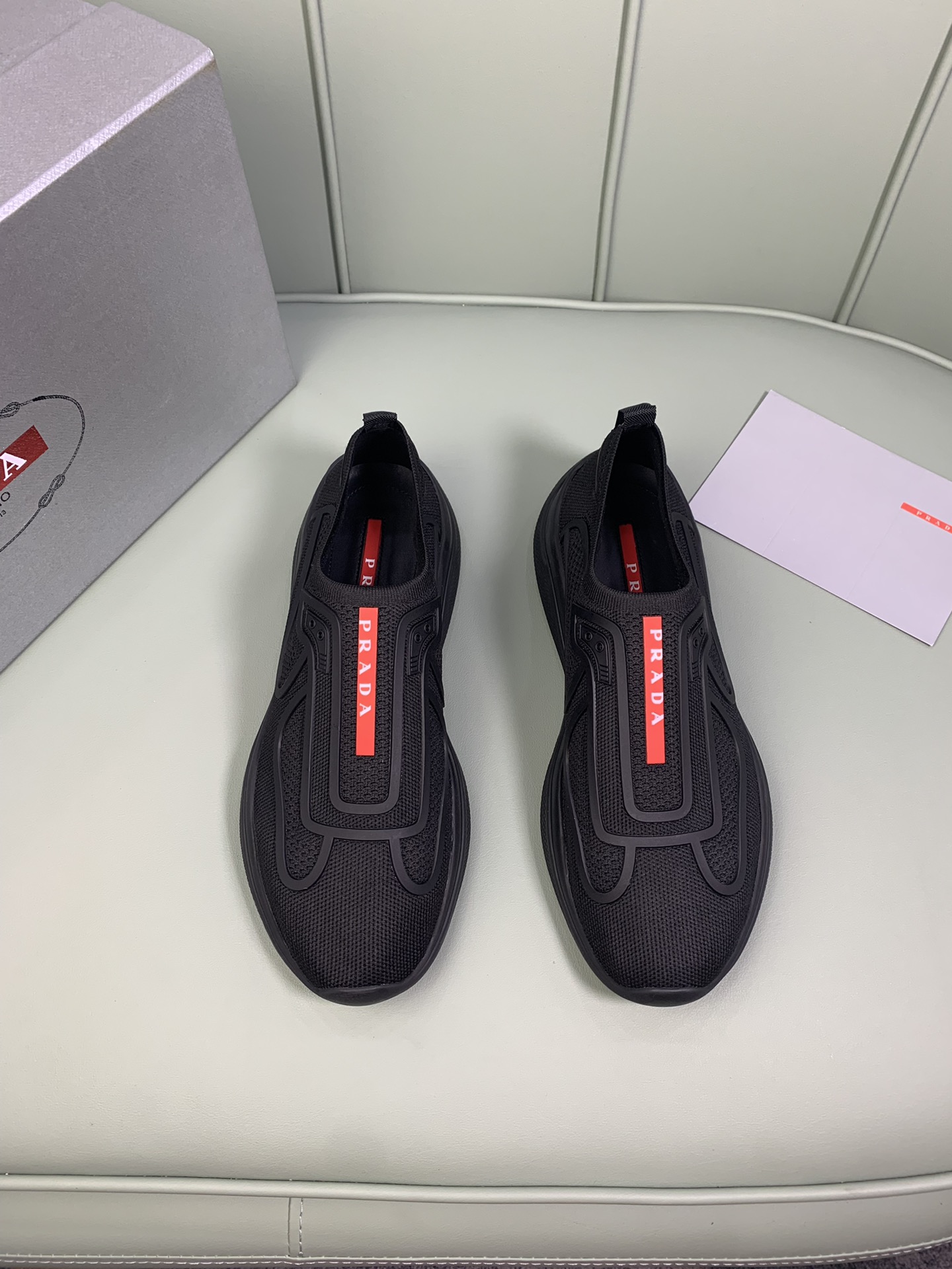 Men P*rada Top Sneaker （ ）