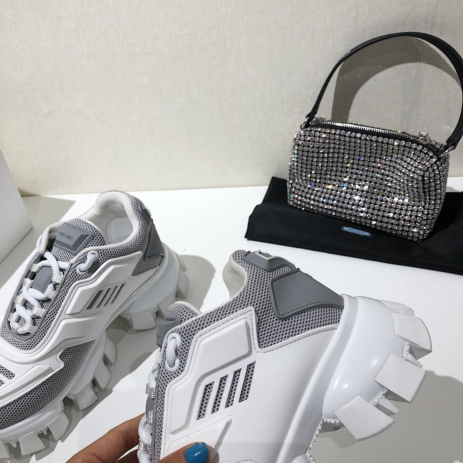 Men P*rada Top Sneaker （ ）