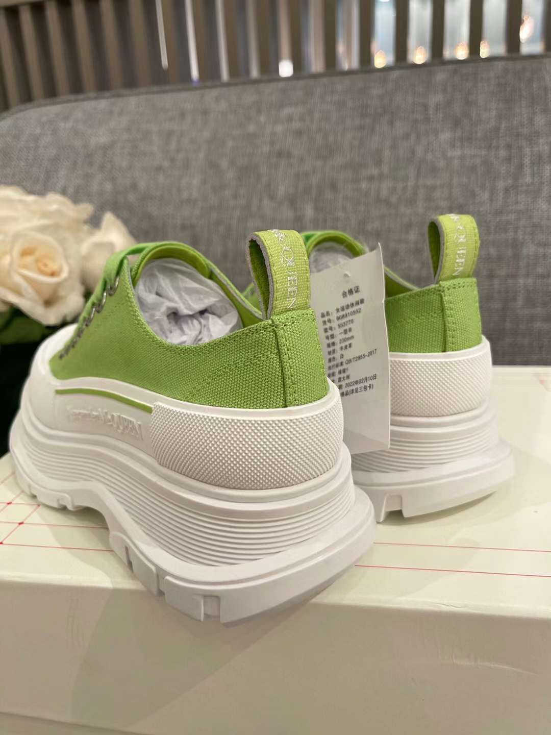 Men Women A*lexander M*cqueen Top Sneaker ( )