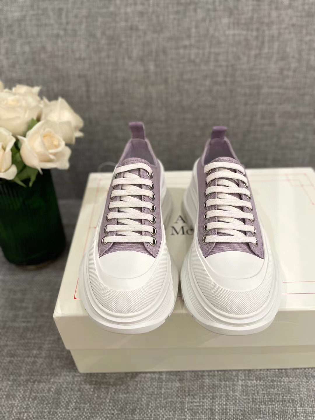 Men Women A*lexander M*cqueen Top Sneaker ( )