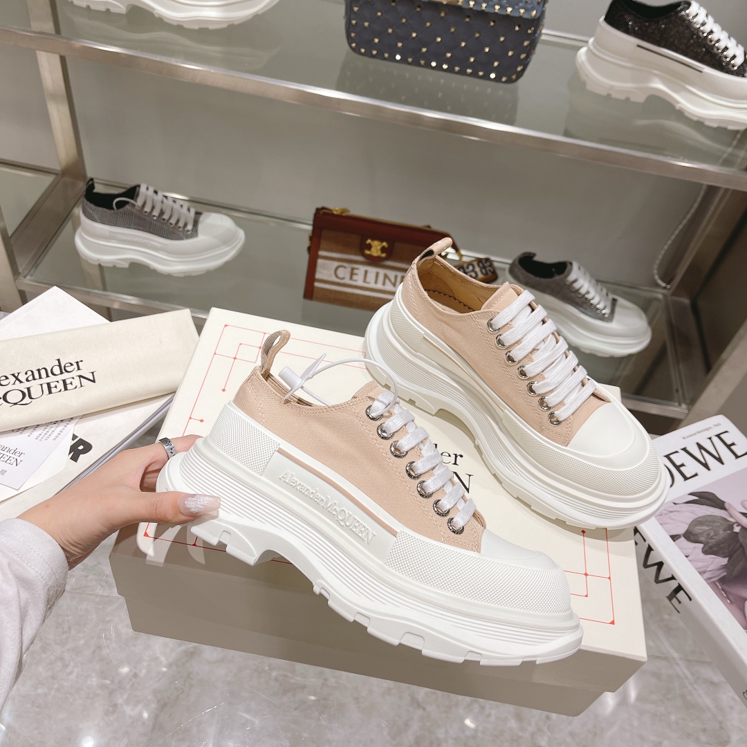 Men Women A*lexander M*cqueen Top Sneaker ( )