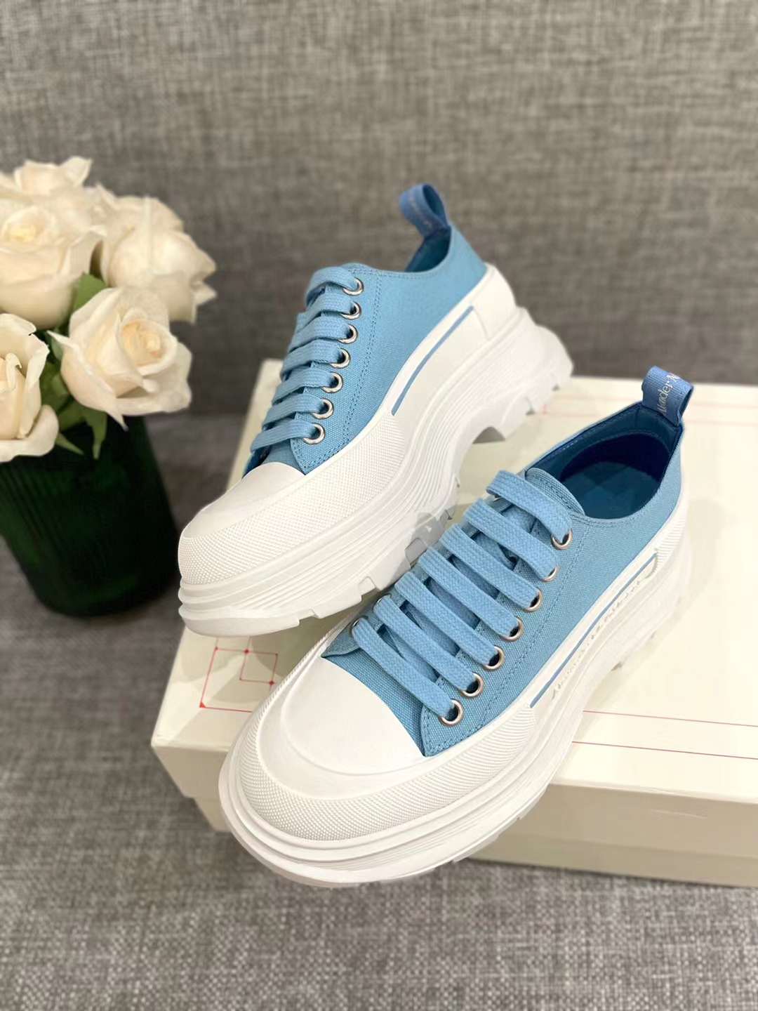 Men Women A*lexander M*cqueen Top Sneaker ( )