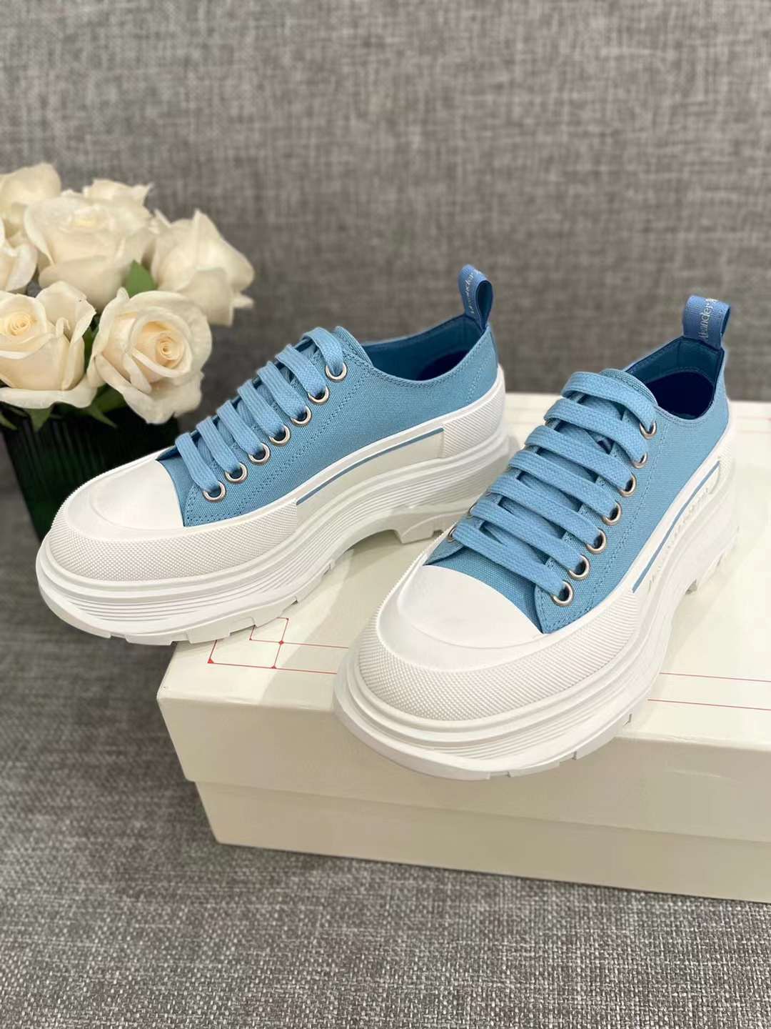 Men Women A*lexander M*cqueen Top Sneaker ( )