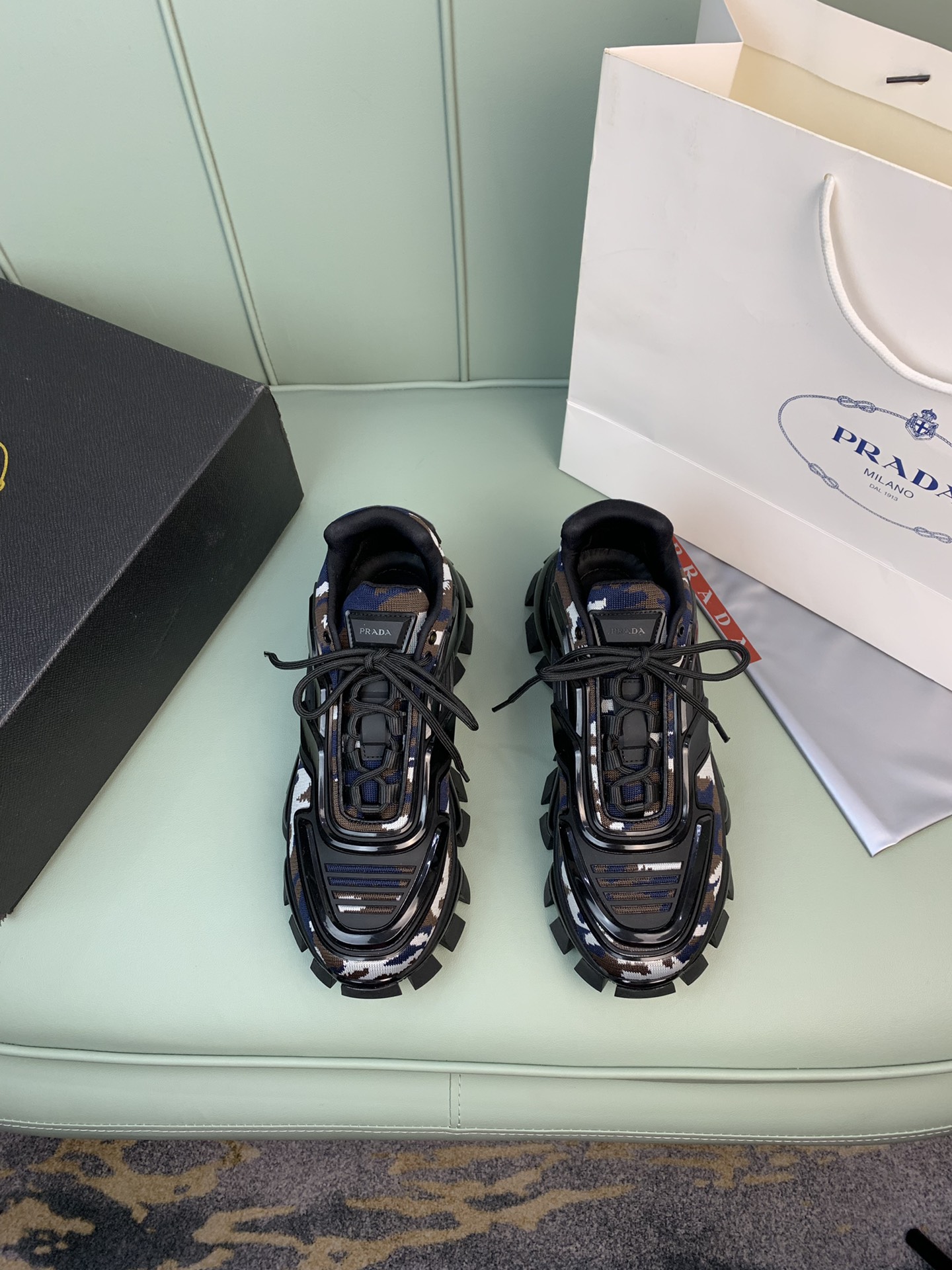 Men P*rada Top Sneaker （ ）