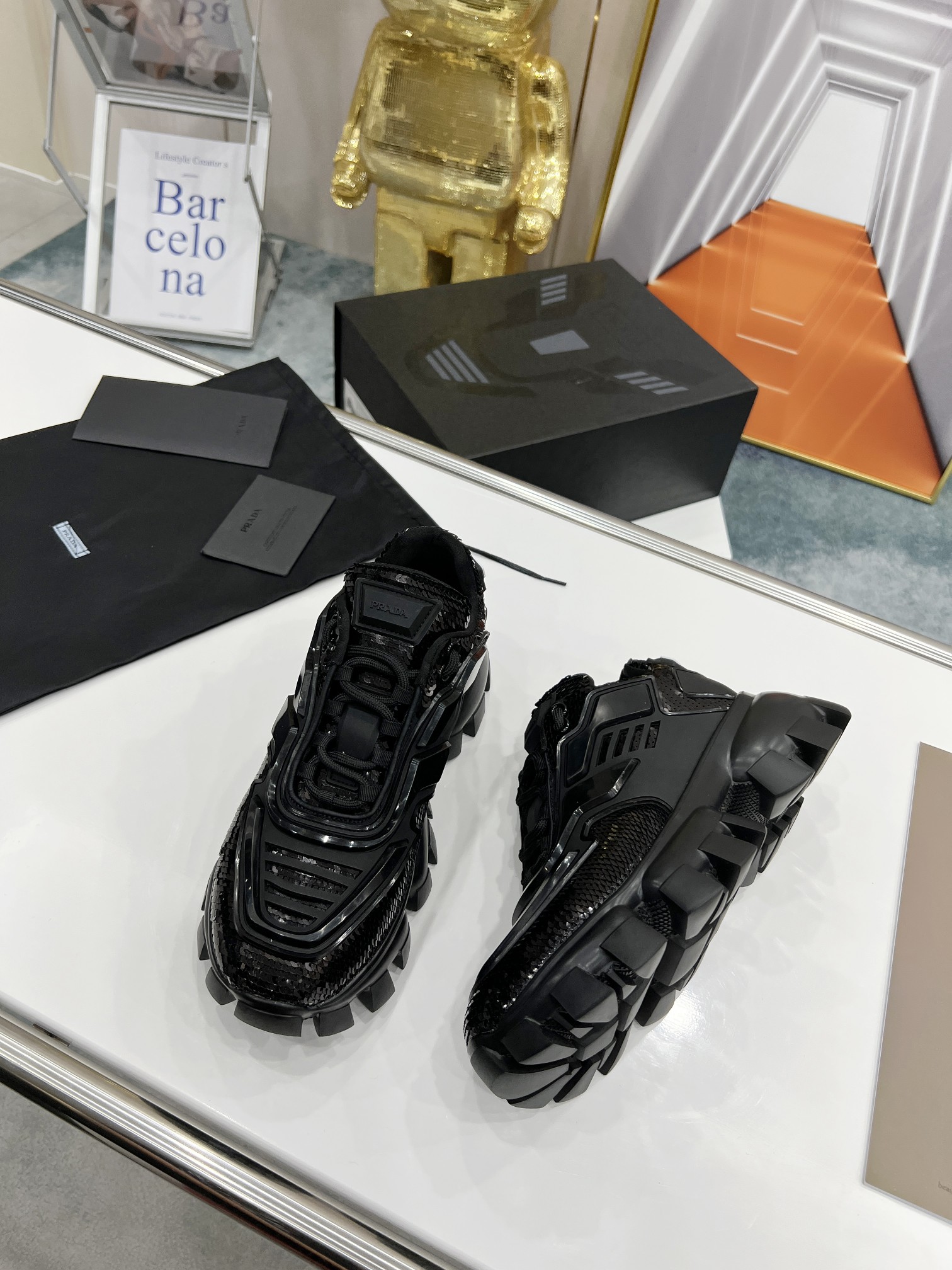 Men P*rada Top Sneaker （ ）