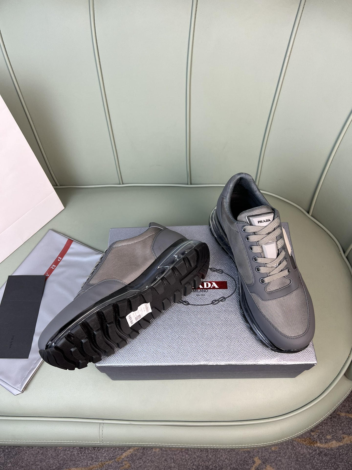 Men P*rada Top Sneaker （ ）