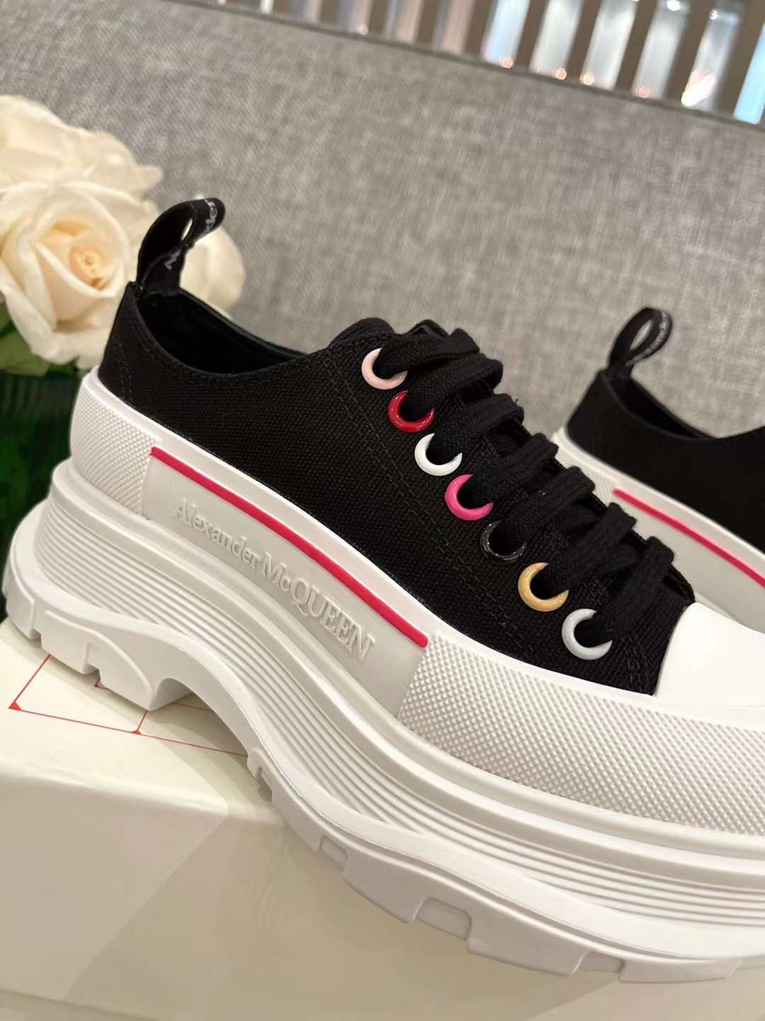 Men Women A*lexander M*cqueen Top Sneaker （ ）