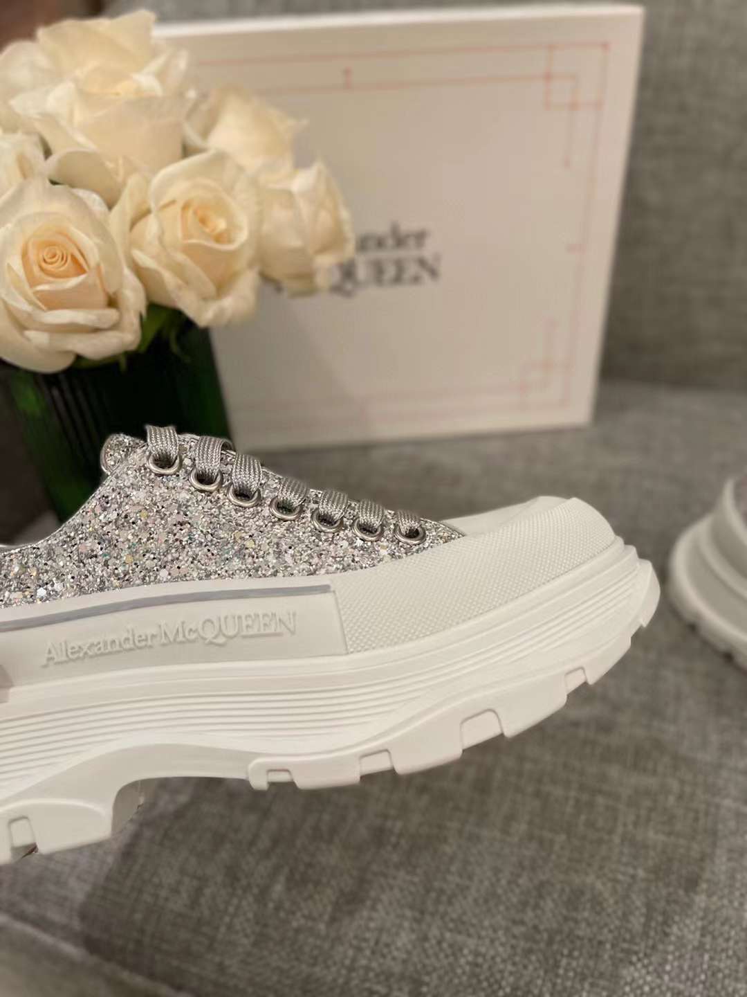 Men Women A*lexander M*cqueen Top Sneaker （ ）
