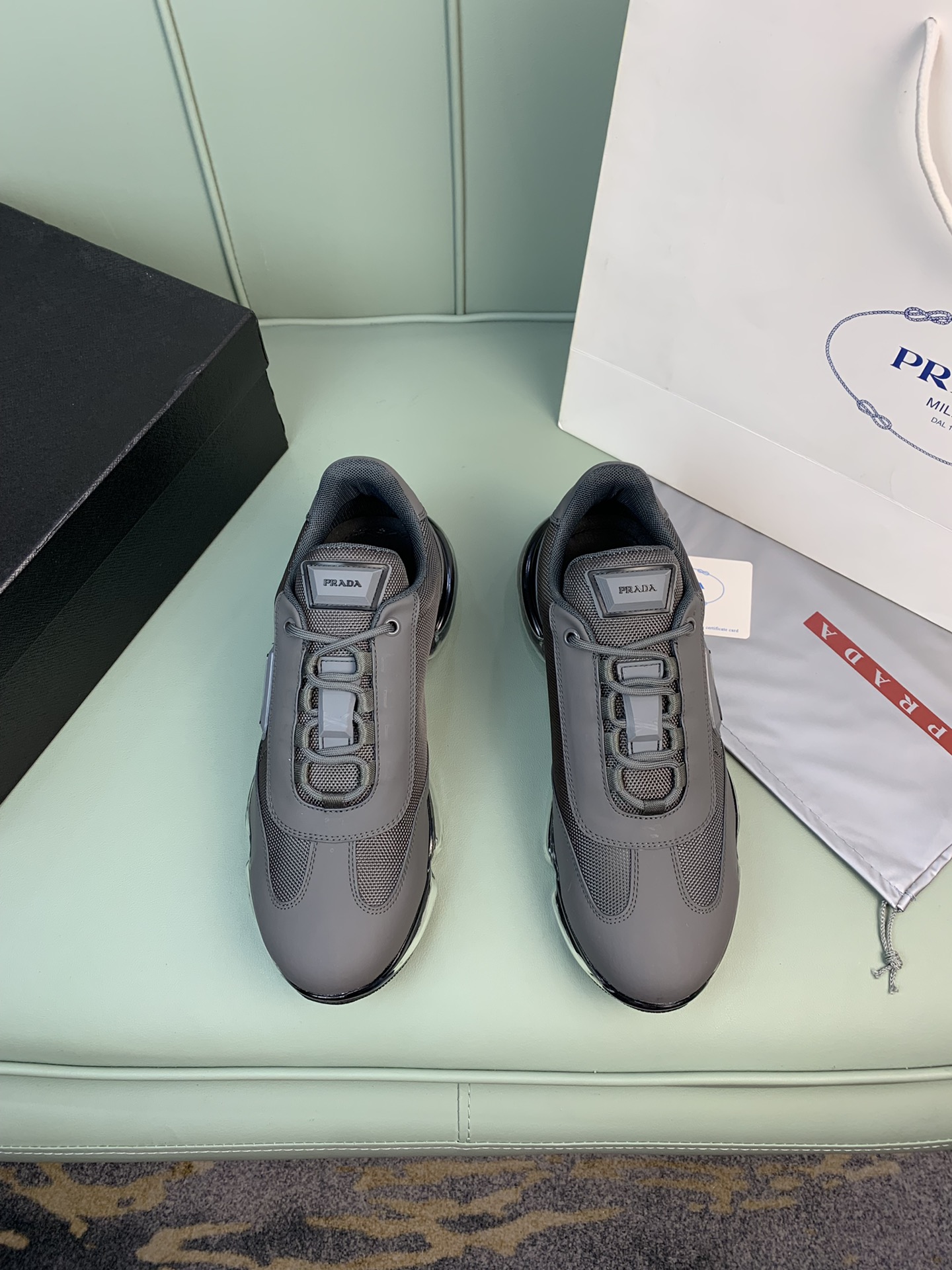 Copy Men P*rada Top Sneaker （ ）