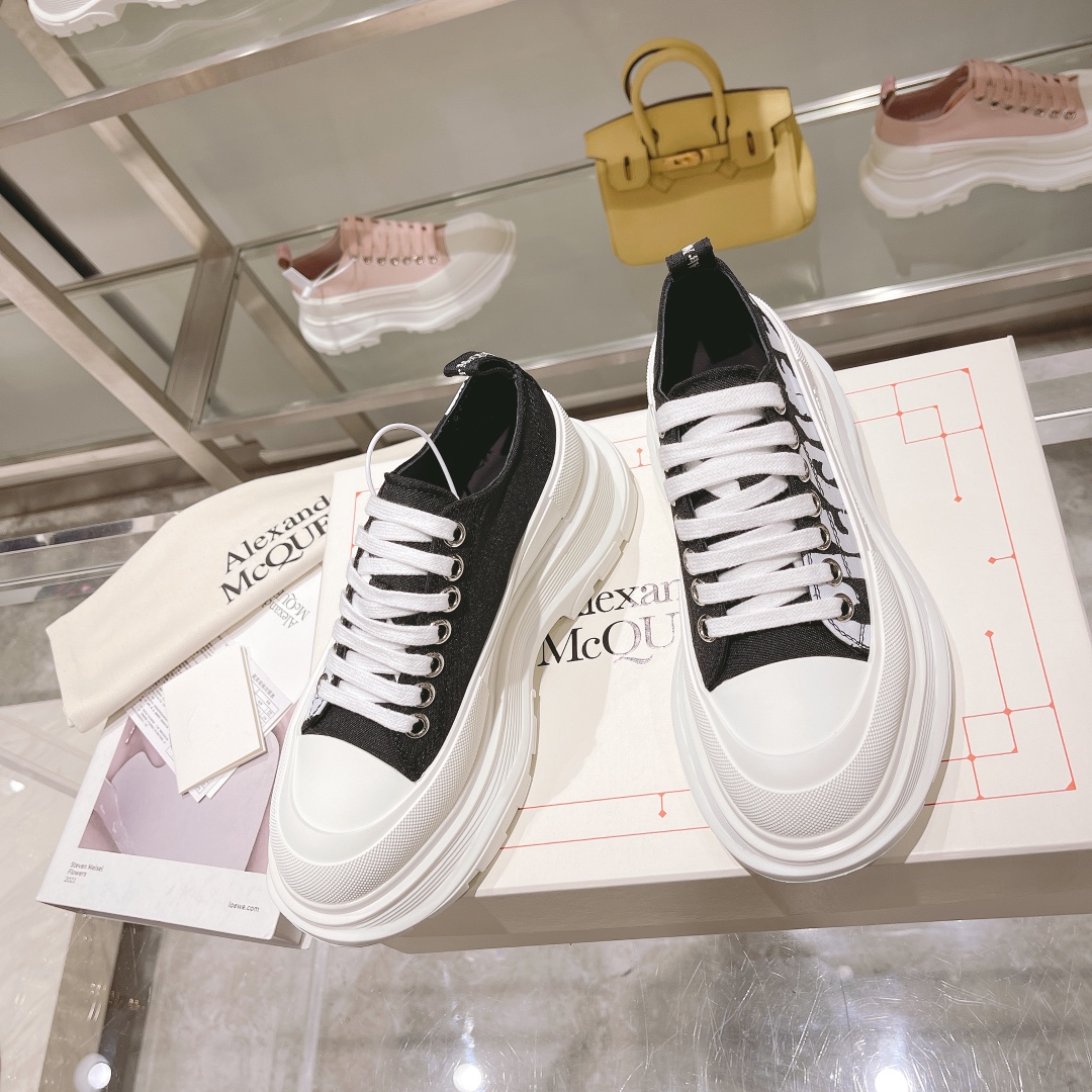 Men Women A*lexander M*cqueen Top Sneaker （ ）