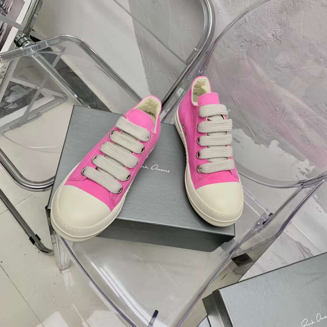 Men Women R*ick O*wens Top Sneaker