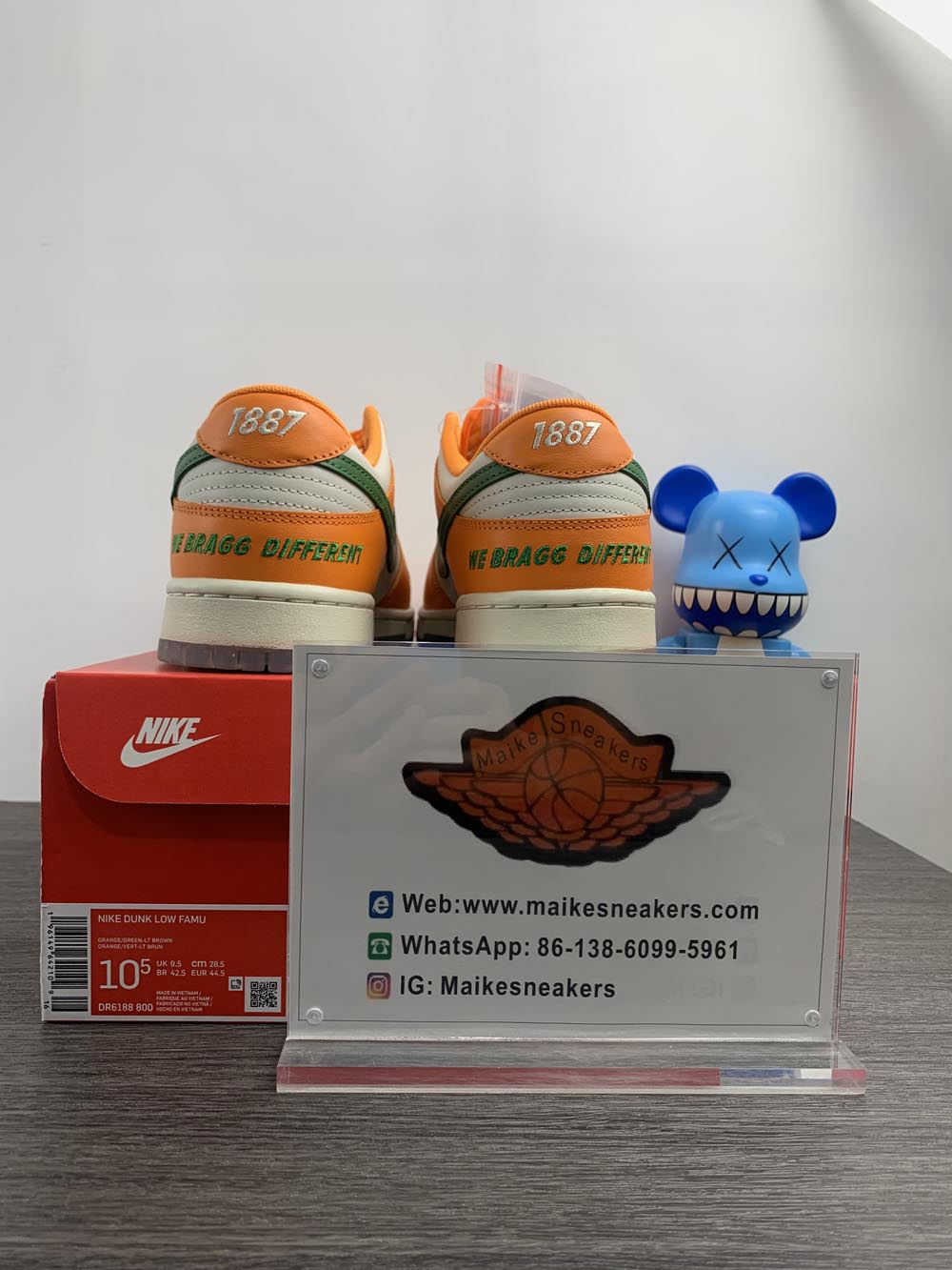 from Nike Dunk Low Famu DR6188-800