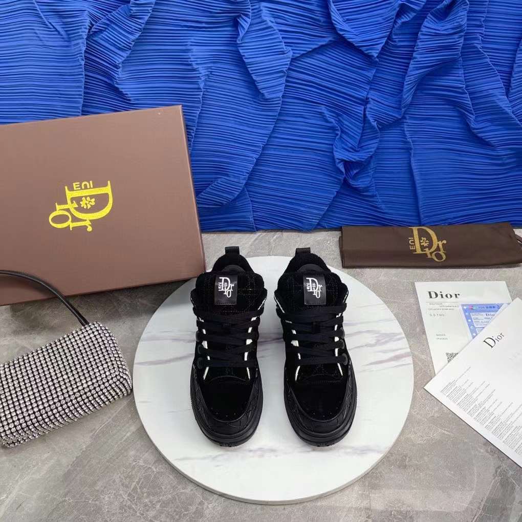 Men Women C*hristian D*ior x E*RL Sneakers Maikesneakers